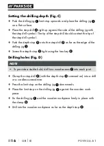 Preview for 19 page of Parkside 337010 2001 Operating Instructions Manual