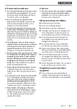 Preview for 8 page of Parkside 337334-2007 Translation Of The Original Instructions