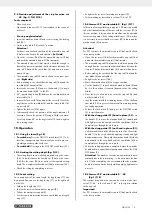 Предварительный просмотр 14 страницы Parkside 338493 2007 Operating And Safety Instructions Manual