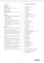 Preview for 37 page of Parkside 3384932007 Operating And Safety Instructions Manual