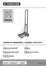 Preview for 1 page of Parkside 338547 2001 Operating Instructions Manual