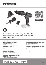 Parkside 339100 1910 Translation Of The Original Instructions preview