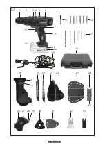 Предварительный просмотр 3 страницы Parkside 339100 1910 Translation Of The Original Instructions