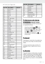 Preview for 11 page of Parkside 339143 1910 Operation And Safety Notes