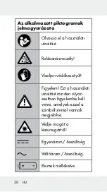 Preview for 50 page of Parkside 339964 1910 Operation And Safety Notes