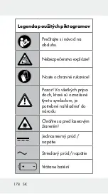 Preview for 178 page of Parkside 339964 1910 Operation And Safety Notes