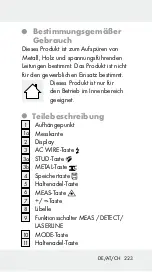 Preview for 223 page of Parkside 339964 1910 Operation And Safety Notes