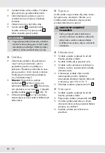 Preview for 87 page of Parkside 340067 1910 Operation And Safety Notes Translation Of The Original Instructions