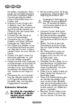 Preview for 8 page of Parkside 340474 1910 Translation Of The Original Instructions