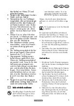 Preview for 9 page of Parkside 340474 1910 Translation Of The Original Instructions