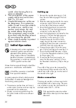 Preview for 22 page of Parkside 340474 1910 Translation Of The Original Instructions