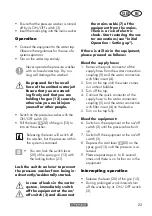 Preview for 23 page of Parkside 340474 1910 Translation Of The Original Instructions