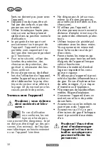 Preview for 32 page of Parkside 340474 1910 Translation Of The Original Instructions