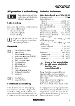 Preview for 5 page of Parkside 345138 2004 Instructions Manual