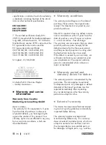 Предварительный просмотр 36 страницы Parkside 345144 2004 Operation And Safety Notes Translation Of The Original Instructions