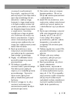 Предварительный просмотр 79 страницы Parkside 345144 2004 Operation And Safety Notes Translation Of The Original Instructions