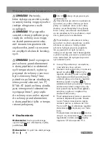 Предварительный просмотр 80 страницы Parkside 345144 2004 Operation And Safety Notes Translation Of The Original Instructions