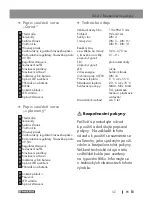 Предварительный просмотр 93 страницы Parkside 345144 2004 Operation And Safety Notes Translation Of The Original Instructions