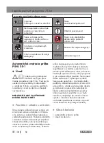 Предварительный просмотр 108 страницы Parkside 345144 2004 Operation And Safety Notes Translation Of The Original Instructions