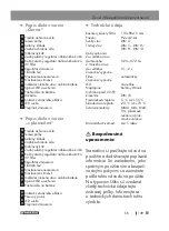 Предварительный просмотр 109 страницы Parkside 345144 2004 Operation And Safety Notes Translation Of The Original Instructions