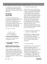 Предварительный просмотр 120 страницы Parkside 345144 2004 Operation And Safety Notes Translation Of The Original Instructions