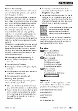 Preview for 16 page of Parkside 345153 2004 Translation Of The Original Instructions