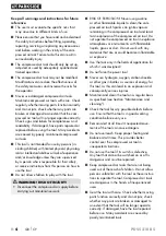 Preview for 8 page of Parkside 345880 2004 Translation Of The Original Instructions