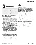 Preview for 16 page of Parkside 346158 2004 Translation Of The Original Instructions