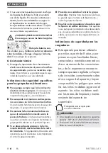 Preview for 10 page of Parkside 346166 2004 Original Instructions Manual