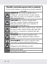 Preview for 100 page of Parkside 346220 2004 Operation And Safety Notes Translation Of The Original Instructions