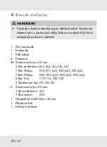 Preview for 104 page of Parkside 346220 2004 Operation And Safety Notes Translation Of The Original Instructions