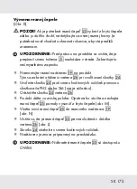 Preview for 179 page of Parkside 346220 2004 Operation And Safety Notes Translation Of The Original Instructions