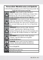 Preview for 189 page of Parkside 346220 2004 Operation And Safety Notes Translation Of The Original Instructions