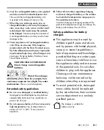 Preview for 7 page of Parkside 351759 2007 Translation Of The Original Instructions