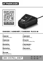 Preview for 1 page of Parkside 351763 2007 Operating Instructions Manual