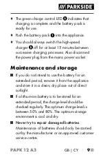 Preview for 14 page of Parkside 351899 2007 Operating Instructions Manual