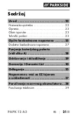 Предварительный просмотр 26 страницы Parkside 351899 2007 Operating Instructions Manual