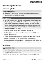 Preview for 60 page of Parkside 351902_2007 Translation Of The Original Instructions