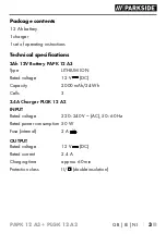 Preview for 7 page of Parkside 351913 2007 Translation Of The Original Instructions