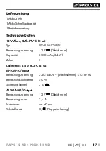 Preview for 21 page of Parkside 351913 2007 Translation Of The Original Instructions