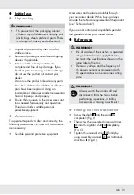 Preview for 12 page of Parkside 352054 2007 Operation And Safety Notes Translation Of The Original Instructions