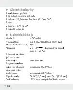 Предварительный просмотр 192 страницы Parkside 352082 2007 Operation And Safety Notes