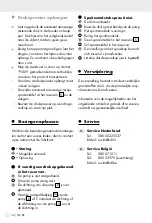 Предварительный просмотр 34 страницы Parkside 352096 2007 Operation And Safety Notes