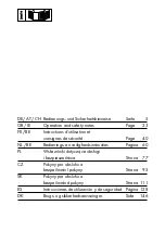 Preview for 2 page of Parkside 353255 2007 Operation And Safety Notes