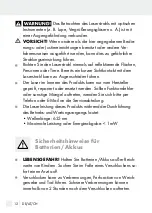 Preview for 12 page of Parkside 353255 2007 Operation And Safety Notes