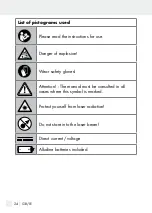 Preview for 24 page of Parkside 353255 2007 Operation And Safety Notes