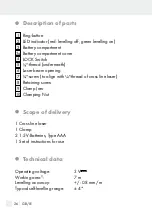 Preview for 26 page of Parkside 353255 2007 Operation And Safety Notes