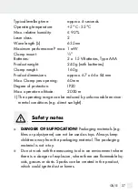 Preview for 27 page of Parkside 353255 2007 Operation And Safety Notes