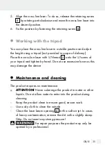 Preview for 35 page of Parkside 353255 2007 Operation And Safety Notes