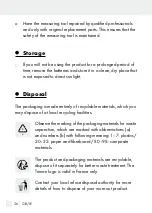 Preview for 36 page of Parkside 353255 2007 Operation And Safety Notes